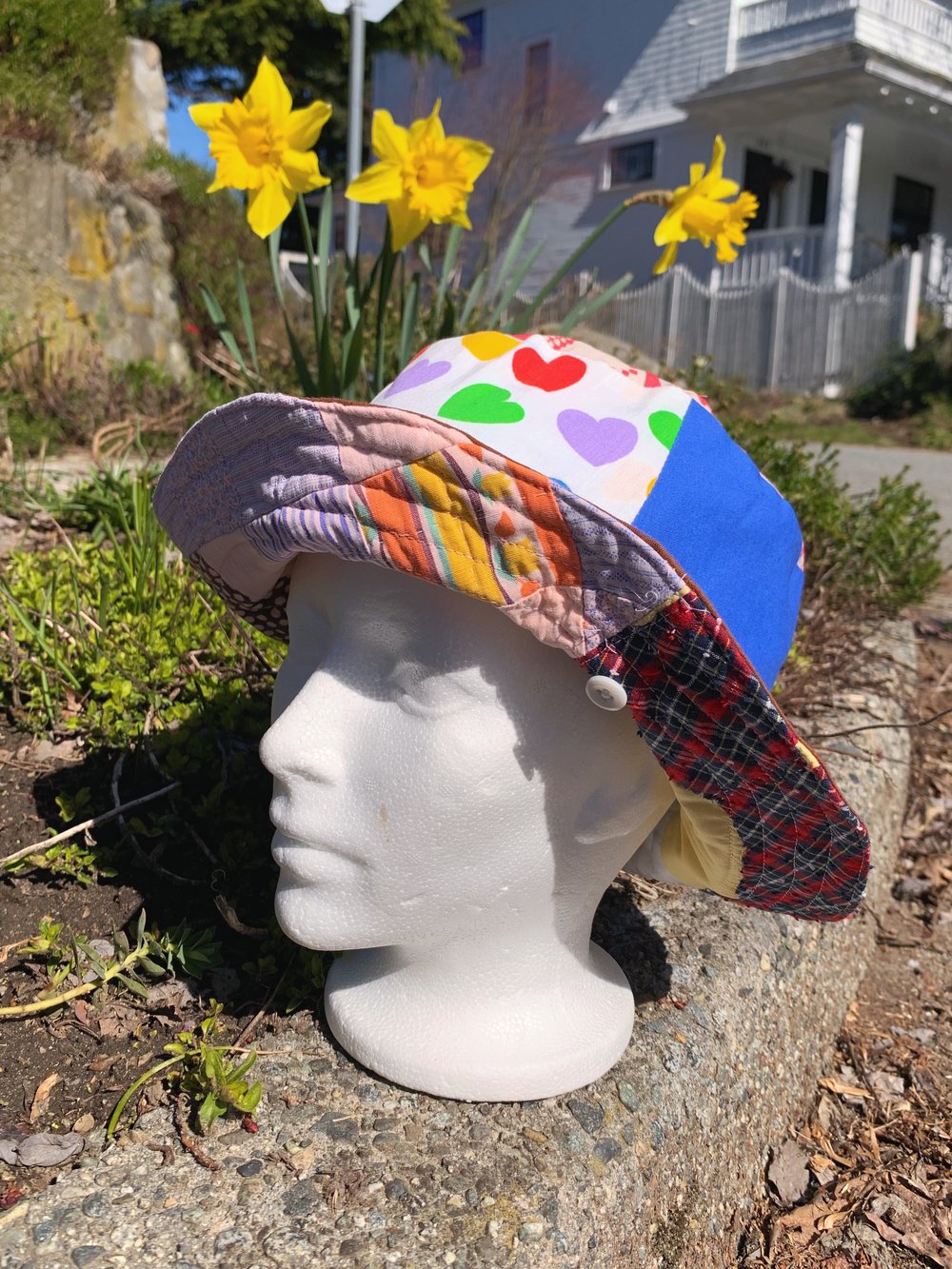Image of Quilted Reversible Hat — 017