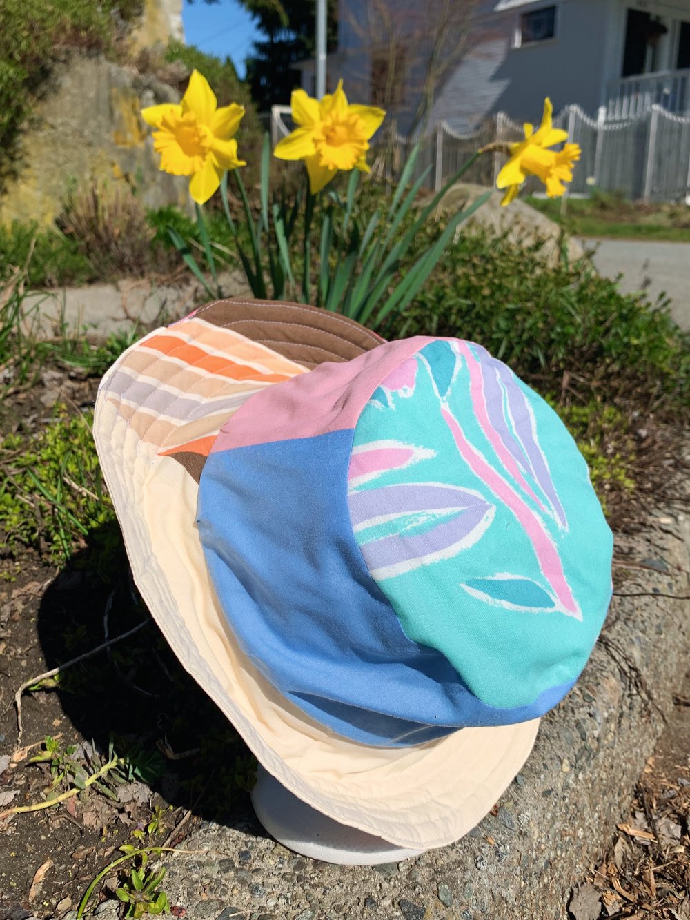Image of Quilted Reversible Hat — 018