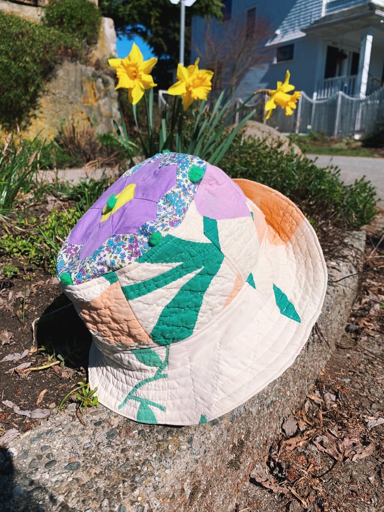 Image of Quilted Reversible Hat — 019