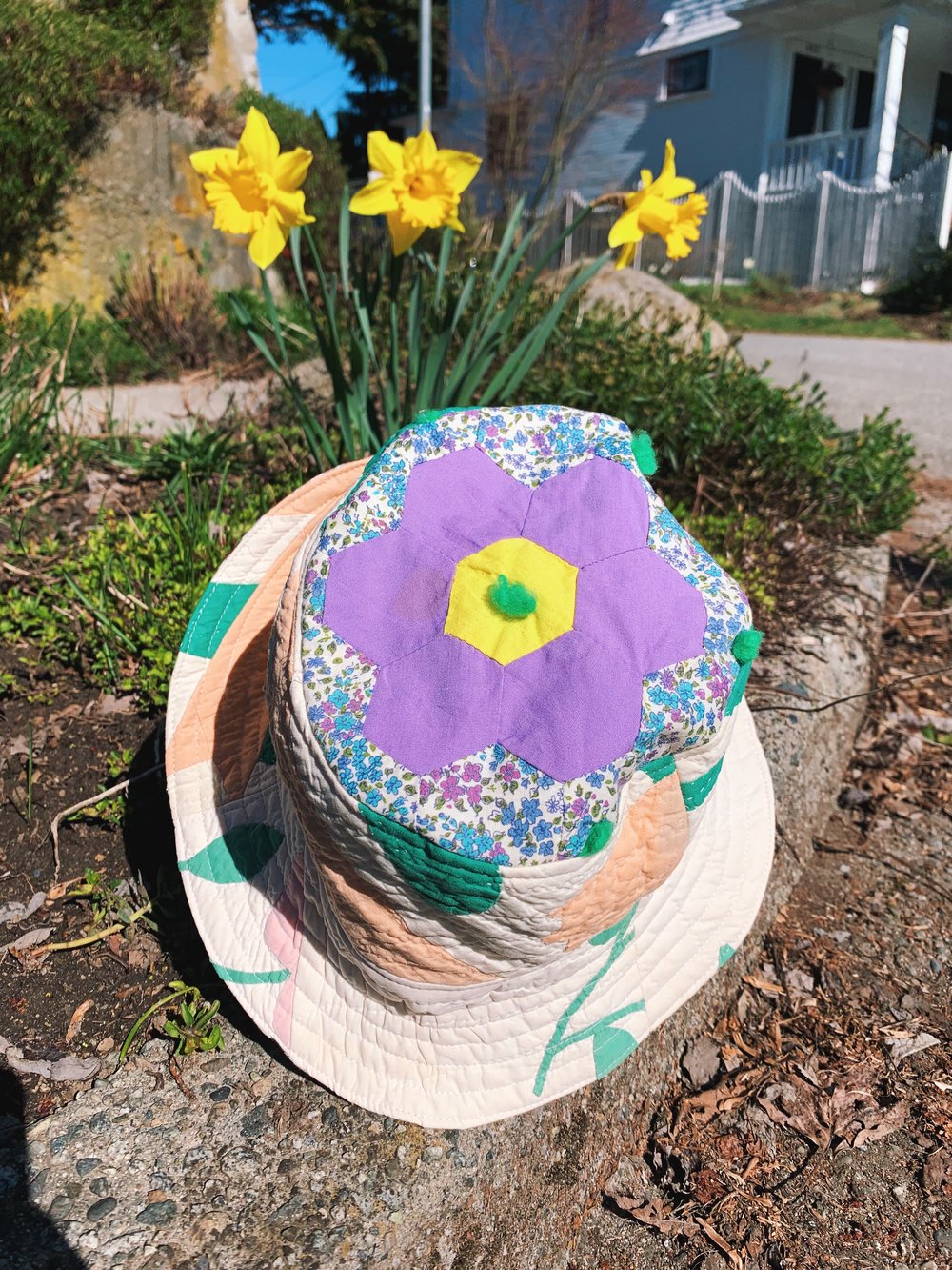 Image of Quilted Reversible Hat — 019