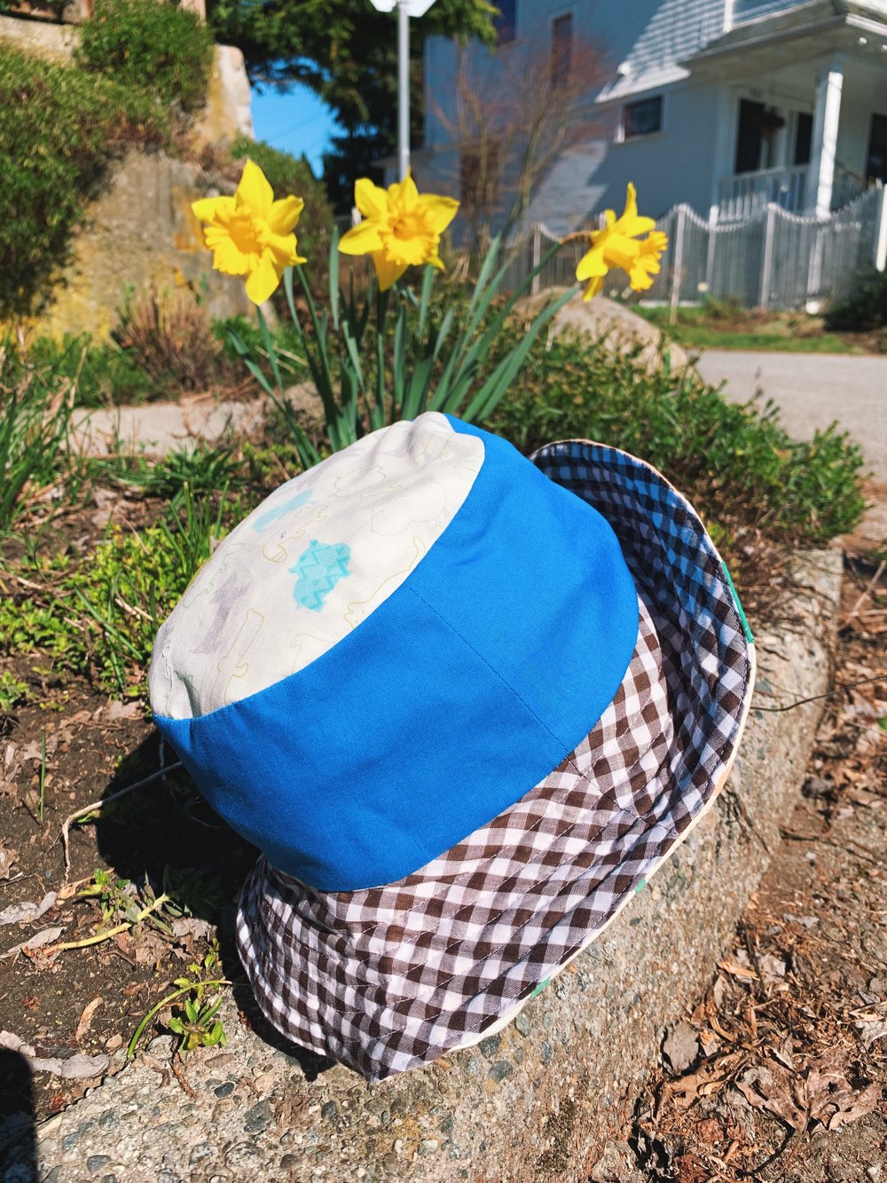 Image of Quilted Reversible Hat — 019