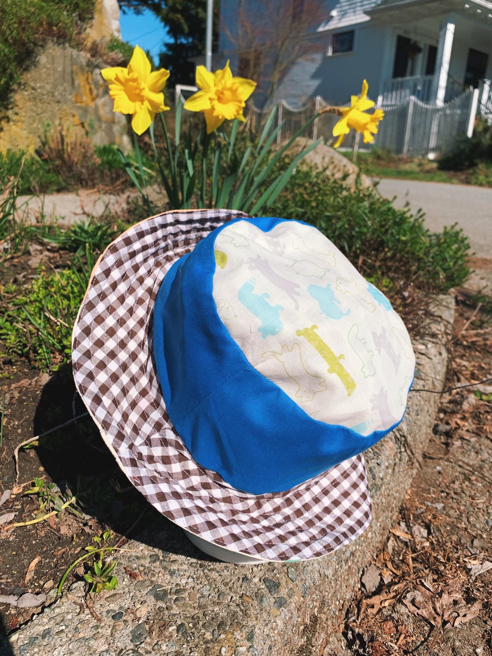 Image of Quilted Reversible Hat — 019