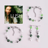 Image 1 of mitski lush bracelets + earrings