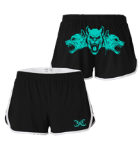 Image 1 of Ladies Teal Cerberus Shorts