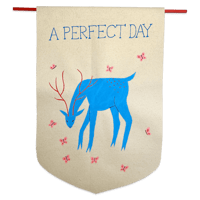 Perfect Day Deer Pennant