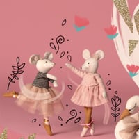 Image 6 of Mouse dolls La petite école de danse
