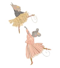 Image 5 of Mouse dolls La petite école de danse