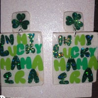 Lucky mama era earrings