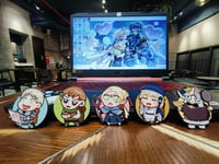 Image 1 of Dungeon Meshi - Socks, Wood pin and Sticker kiss cut