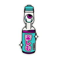 Eyeball Ramune Vinyl Sticker