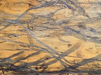 Image 2 of "Paint, Urethane, Asphalt and Wood"