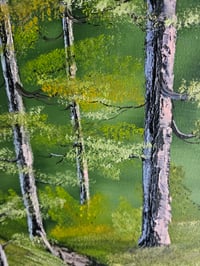 Image 4 of Woodland Path - 16" x 20" Oil Painting