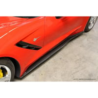 Image 2 of Chevrolet Corvette C7 Z06 Side Rocker Extensions/ Side Skirt 2014-19