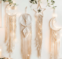 Macrame LED Bohemian Dream Catcher