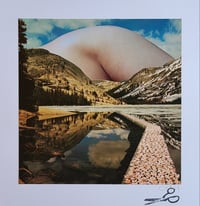 Image 1 of 'Yosemite Skin' Triptych (3 Collages) Framed