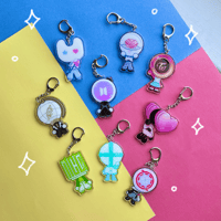 KPOP Lightstick Chibi Charms