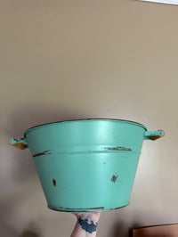 seafoam bucket (used for bigger kids)