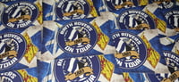 Image 2 of Pack of 25 9x6cm Raith on Tour Football/Ultras Stickers.