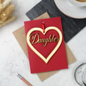 Daughter keepsake card