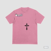 ATIG PINK CROSS TEE