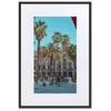 FRAMED PLAÇA REIAL ART PRINT BY ANELKA WHO