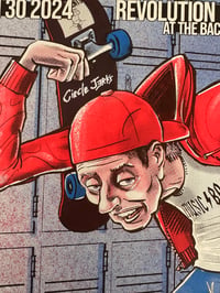 Image 3 of CIRCLE JERKS & THE DESCENDANTS GIG POSTER 2024 FORT LAUDERDALE