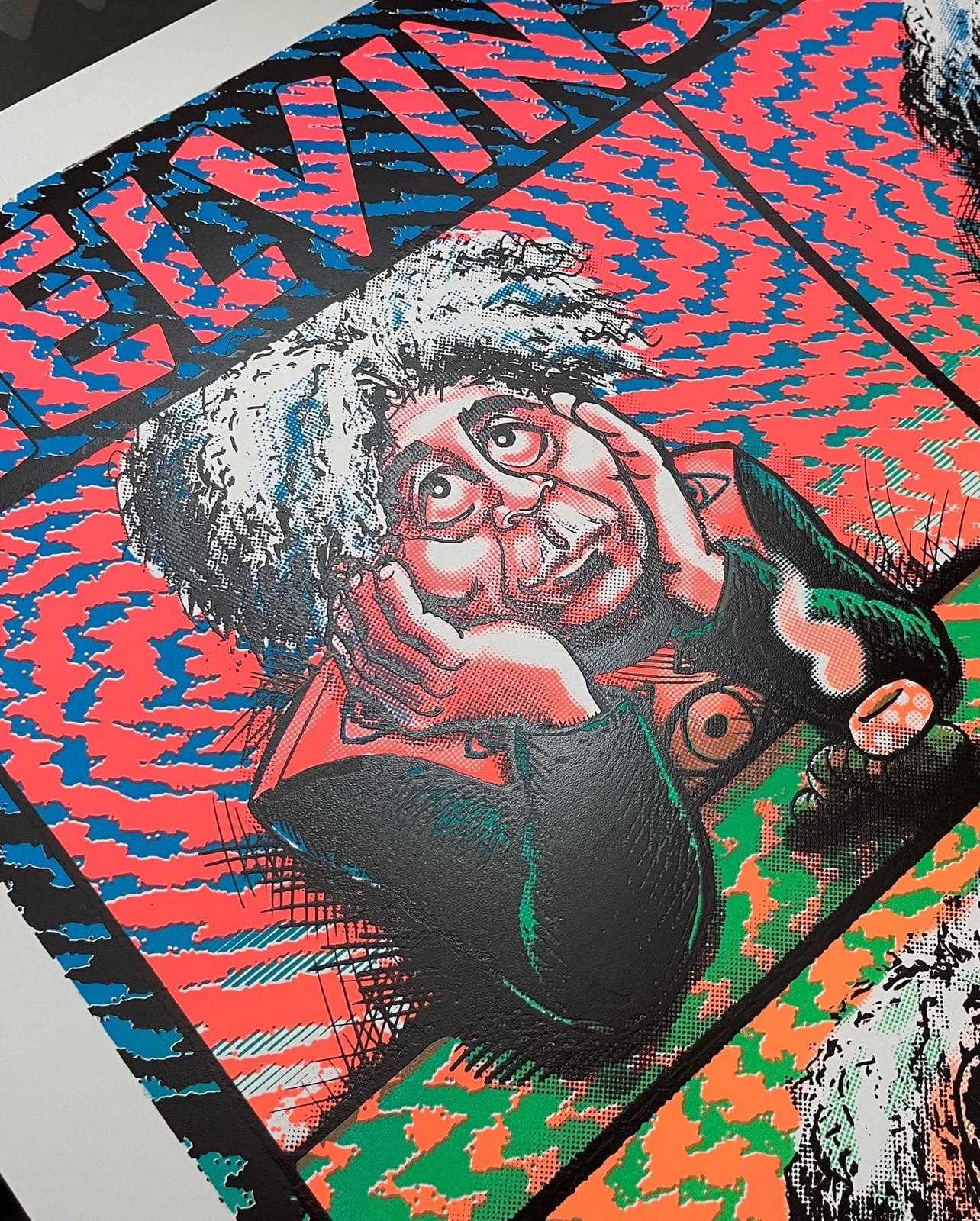 MELVINS Gig Poster 2022 Fort Lauderdale Florida | Hot Damn Arts