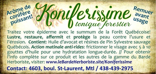 Koniferissime - Huile Tonifiante aux Résines de Pin
