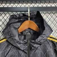 Image 6 of Manchester United Black & Gold Windbreaker