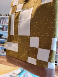 Image 2 of Checkerboard patchwork tote bag