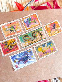 Image of GOLD FOIL Bug Stamp Washi
