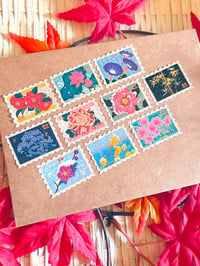 Image of Botanical Stamp Washi