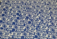 Image 1 of Pack of 25 10X5cm Rochdale On Tour Football/Ultras Stickers.