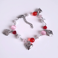 Image 2 of strawberry charm bracelet