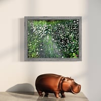 Image 1 of White Symphony, at Monet's Garden | Original Painting on Canvas