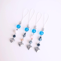 weezer blue album phone charms (set of 4)
