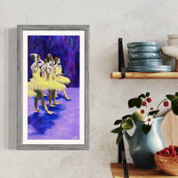 Image 1 of Ballet Sisters | Art Print