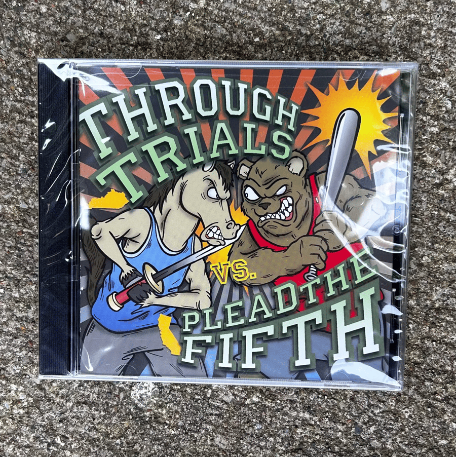 Image of Through Trials /Plead The Fifth Split CD