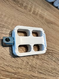 Image 3 of CHICAGO MOTORCYCLE SUPPLY KICKER PEDAL WHITE