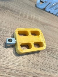 Image 3 of CHICAGO MOTORCYCLE SUPPLY KICKER PEDAL YELLOW