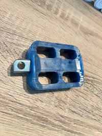 Image 3 of CHICAGO MOTORCYCLE SUPPLY KICKER PEDAL BLUE