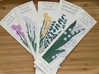Image 1 of Tulip, Eucalyptus, and Lily of the Valley - Sprouting Bookmarks