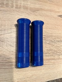 Image 2 of CHICAGO MOTORCYCLE SUPPLY GRIPS BLUE