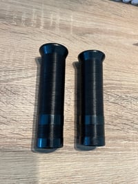 Image 2 of CHICAGO MOTORCYCLE SUPPLY GRIPS BLACK