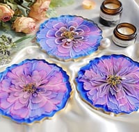 Townsville Resin Flower Coasters Workshop