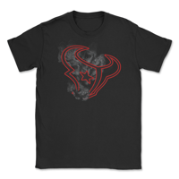 Image 1 of Texans Bull Smoke t-Shirt