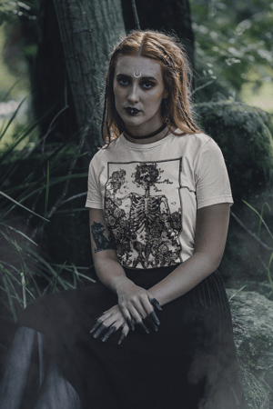 Image of Death With Roses T-Shirt