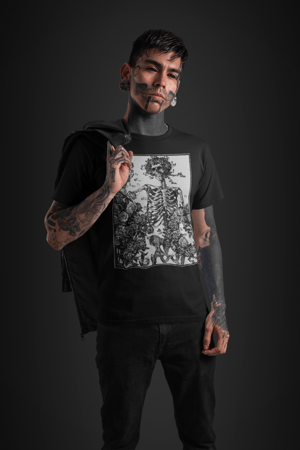 Image of Death With Roses T-Shirt