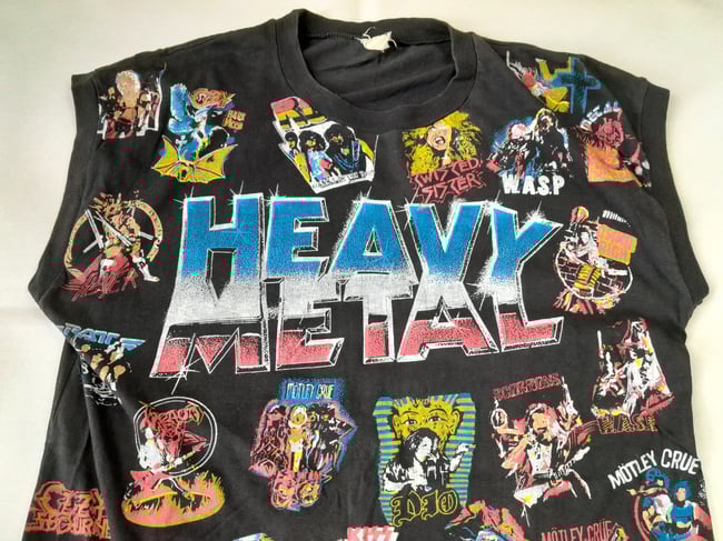 1986 Iron Maiden Muscle T-Shitt