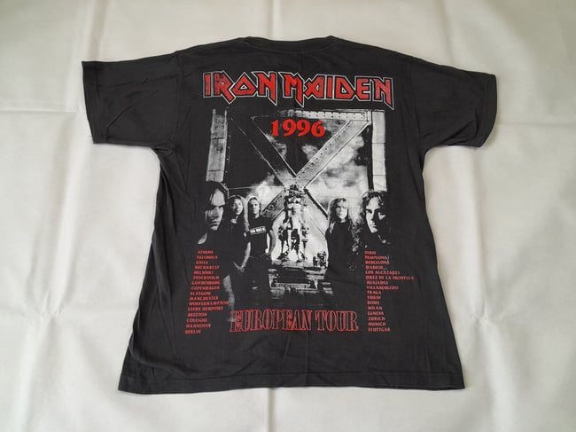 1996 Iron Maiden Tour T-Shirt